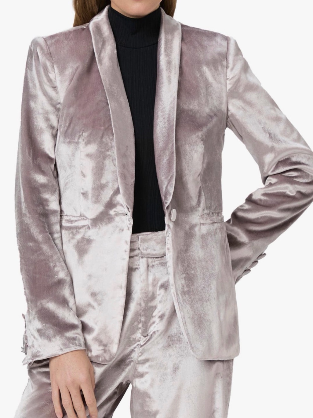 Paige Kriselle Velvet Blazer